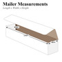 12" x 4" x 2" Corrugated Mailers, 50/Bundle (M1242)