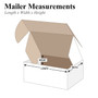9" x 6 1/4" x 4" Deluxe Literature Mailers, 50/Bundle (MFL964)