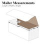 11" x 4" x 4" Corrugated Mailers, 50/Bundle (M1144)