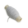 S&S Worldwide Elastic Cord White Med 12 Yd Roll, 12/Pack (CF-13524)