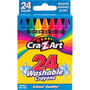 Cra-Z-Art Washable Crayons, 24/Pack (65dd20f2e8837636b11b5184_ud)