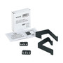 Quartet Matrix Metal Cubicle Hangers, Black 2/Set (MCH10)