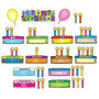 Birthday Cakes Mini Bulletin Board Set (65dd2381e8837636b11b6c0b_ud)