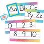 Teacher Created Resources Colorful Scribble Alphabet Line Bulletin Board, 14/Set (TCR3052)