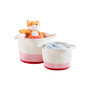 Honey-Can-Do Nesting Storage Baskets, Red Ombre, 2/Set (STO-09319)
