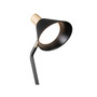OttLite Wellness Series Merge LED Desk Lamp, 18.25", Matte Black/Gold (CS7QAK1W)