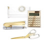 Russell+Hazel Accessory Bundle, Clear/Gold, Acrylic/Brass (53700)