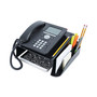 Telephone Stand and Message Center, 12-1/4w x 10-1/2d x 5-1/4h, Black (65dd265fe8837636b11b834e_ud)