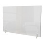 Ghent Screw 30" x 42" Acrylic Non-tackable Panel Extender, Clear (PEC3042-H)