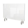 Ghent Clamp 30" x 42" Acrylic Non-tackable Panel Extender, Clear (PEC3042-A)