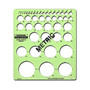 Rapidesign Circle Drafting Templates Metric Large Circles 44 Circles (R2140)