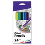 Pentel Arts Color Pencils, Assorted Colors, 24 Pack (CB8-24_1)