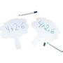 Pacon Quick Response Dry-Erase Whiteboard, 9" x 9.5", 10/Pack (PAC9011-10)