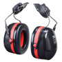 3M™ Optime 105 Earmuffs, eltor Dual Cup Helmet Attachment Hearing Protector, Black/Red, 27dB (65dd2efbe8837636b11bd390_ud)
