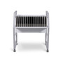Luxor 16-Unit Open Charging Cart, White/Gray Steel (LOTM16)
