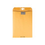 Quality Park ClearClasp Redi-Tac Catalog Envelopes, 9" x 12", Brown Kraft, 100/Box (QUA43568)
