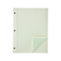 Ampad Engineering Computation Pad, 8.5" x 11", Graph Ruled, Green tint, 200 Sheets/Pad (TOP22-144)
