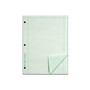 TOPS Engineering Computation Notepad, 8.5" x 11", Graph Ruled, Green tint, 100 Sheets/Pad (TOP 35510)