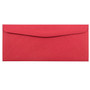 JAM Paper #10 Window Envelope, 4 1/8" x 9 1/2", Red, 50/Pack (1531052I)