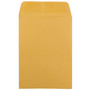 JAM Paper Open End Catalog Envelope, 5 1/2" x 7 1/2", Brown, 25/Pack (4101)