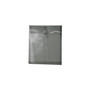 JAM Paper® Plastic Envelopes with Button and String Tie Closure, Letter Open End, 9.75 x 11.75, Smoke Gray, 12/Pack (118B1SM)