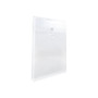 JAM Paper® Plastic Envelopes with Button and String Tie Closure, Legal Size, Clear, 12/Pack (119B1CL)