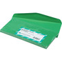 Quality Park Gummed Brightly Colored Business #10 Envelopes, 4 1/8" x 9 1/2", Green, 25/Pk (65dd3256e8837636b11bef2c_ud)