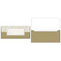 LUX Currency Envelopes (2 7/8 x 6 1/2) 50/Box, Christmas Trees (CUR-97-50)