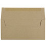 JAM Paper Open End #10 Business Envelope, 4 1/8" x 9 1/2", Brown Kraft, 50/Pack (6314842I)