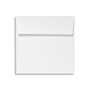 LUX 5 1/2 x 5 1/2 Square Envelopes, 50/Box, White Linen (8515-WLI-50)