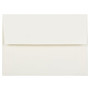 JAM Paper A7 Foil Lined Invitation Envelopes, 5.25 x 7.25, Ecru with Gold Foil, 25/Pack (2354150)