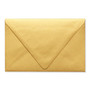 LUX Moistenable Glue A9 Invitation Envelope, 5 3/4" x 8 3/4", Gold Metallic, 50/Pack (1895-07-50)