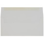 JAM Paper Strathmore Open End #10 Business Envelope, 4 1/8" x 9 1/2", Bright White, 50/Pack (18506I)