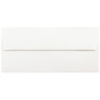 JAM PAPER 3 7/8 x 8 1/8 Foil Lined Invitation Envelopes, White with Red Foil, 50/Pack (71565I)
