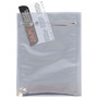 JAM Paper 9 x 12 Open End Catalog Foil Envelopes with Zip Closure, Clear, 100/Pack (300912A58A3B)
