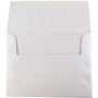 JAM Paper A2 Metallic Invitation Envelopes, 4.375 x 5.75, Stardream Silver, Bulk 250/Box (GCST609H)