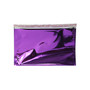 JAM Paper 6.125 x 9.5 Booklet Foil Envelopes with Self-Adhesive Closure, Purple, 25/Pack (1323286)
