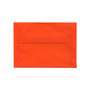 JAM Paper 4Bar A1 Translucent Vellum Invitation Envelopes, 3.625 x 5.125, Orange, 25/Pack (1591617)