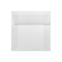 LUX 5 1/2 x 5 1/2 Square Envelopes, 500/Box, Clear Translucent (8515-50-500)