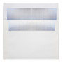 LUX A4 Foil Lined Invitation Envelopes (4 1/4 x 6 1/4) 50/Box, Silver w/Black LUX Lining (FLSL4872-02-50)