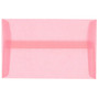 JAM Paper 4Bar A1 Translucent Vellum Invitation Envelopes, 3.625 x 5.125, Blush Pink, 25/Pack (1591615)