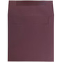 JAM Paper 8.5 x 8.5 Square Invitation Envelopes, Burgundy, 25/Pack (36395841)