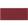 JAM Paper Open End #10 Business Envelope, 4 1/8" x 9 1/2", Dark Red, 500/Pack (31511298H)