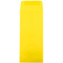JAM Paper Open End #11 Currency Envelope, 4 1/2" x 10 3/8", Yellow Brite Hue, 500/Pack (3156393H)