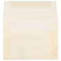 JAM Paper 4Bar A1 Translucent Vellum Invitation Envelopes, 3.625 x 5.125, Spring Ochre Ivory, 50/Pack (1591612I)