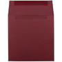 JAM Paper 6 x 6 Square Invitation Envelopes, Dark Red, Bulk 250/Box (31511296H)