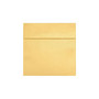 LUX 7" x 7" Square Envelopes with Peel and Press, Gold Metallic, 500/PK (8545-07-500)