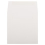 JAM Paper 6 x 6 Square Strathmore Invitation Envelopes, Bright White Wove, Bulk 1000/Carton (900958831B)