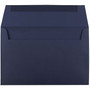 JAM Paper A10 Invitation Envelopes, 6 x 9.5, Navy Blue, Bulk 1000/Carton (LEBA867B)