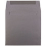 JAM Paper 6.5 x 6.5 Square Invitation Envelopes, Dark Grey, Bulk 1000/Carton (263917200b)